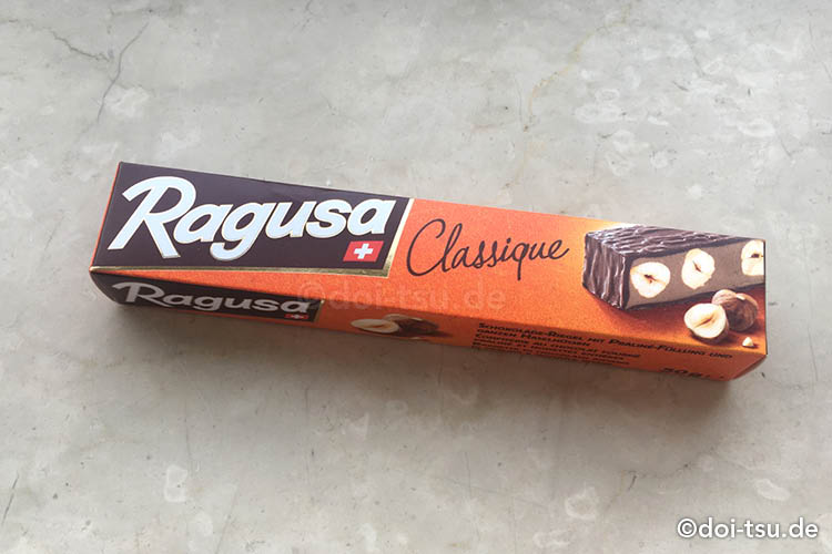 スイスの有名チョコレートのうちの１つラグーサ（Ragusa）